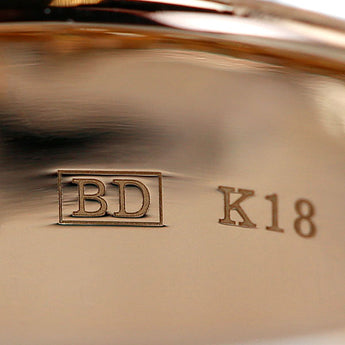 カシケイ ブラウンダイヤモンド メランジェ リング 1.45ct K18PG K18WG 幅広 太め ブランド Kashikey | 18金 ダイアモンド 豪華 ゴージャス かわいい おしゃれ【中古】【SH119063】