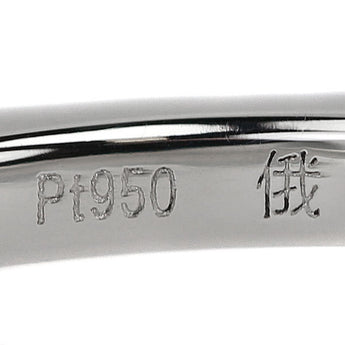 俄 ダイヤモンド リング 0.24ct Pt950 花麗 HANAURARA ブランド NIWAKA | ダイアモンド プラチナ 上品 エレガント かわいい おしゃれ【中古】【SH119081】