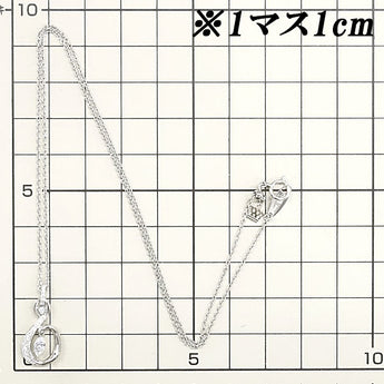 ロイヤルアッシャー マーキスカット ダイヤモンド ネックレス 0.20ct Pt950 変形カット ファンシーカット ROYAL ASSCHER | ダイアモンド デイリーユース 上品 かわいい おしゃれ【中古】【SH119353】