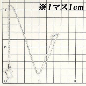 MIKIMOTO Diamond Necklace 0.08ct K18WG Brand MIKIMOTO | 18K Diamond Daily Use Simple Cute Stylish Casual Gorgeous [Used] [SH119365]