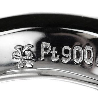 カラッチ ダイヤモンド パイナス リング 0.22ct Pt900 梨地 ツヤ消し マット 透かし メンズ ユニセックス ブランド KARATI | ダイアモンド 上品 エレガント かわいい おしゃれ【中古】【SH119435】