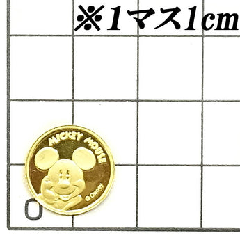 ディズニー コイン K24IG 1/20oz 1/20オンス 純金 金貨 メダル キャラクター ミッキーマウス 1998年 トラ 寅 虎 干支 動物 アニマル MICKEY MOUSE DISNEY | 24金 かわいい おしゃれ【SH119493】