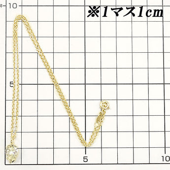 平和堂貿易 ペアシェイプカット イエローダイヤモンド ネックレス 2.569ct K18YG 一粒石 グレード付き 鑑定書 変形カット ファンシーカット HCO | 18金 ダイアモンド おしゃれ【中古】【SH119692】