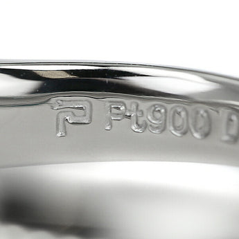 ポーラ アコヤパール リング 8.3mm ダイヤモンド Pt900 ブランド POLA | あこや真珠 白真珠 和珠 ダイアモンド 上品 かわいい おしゃれ【中古】【SH119768】