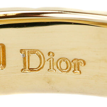 ディオール リング K18YG Pt950 地金のみ 石なし ブランド Dior | 18金 デイリーユース シンプル かわいい おしゃれ【中古】【SH119836】