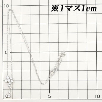 VENDOME AOYAMA Diamond Necklace 0.30ct Pt950 Flower Plant Botanical Brand VENDOME AOYAMA | Diamond Daily Use Cute Stylish [Used] [SH119843]