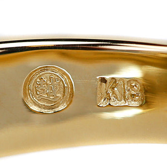 三越 グリーントルマリン リング 4.91ct ダイヤモンド K18YG ブランド MITSUKOSHI | 18金 ダイアモンド 豪華 ゴージャス かわいい おしゃれ【中古】【SH120135】