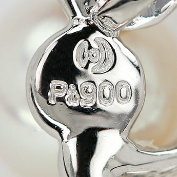 タサキ 田崎真珠 アコヤパール ネックレス 7.1mm Pt900 一粒パール ブランド TASAKI | あこや真珠 白真珠 和珠 シンプル かわいい おしゃれ【中古】【SH120698】