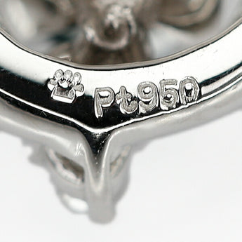 CRESCENT VERT Recrystallized Alexandrite Necklace 1.00ct Diamond Pt950 Brand Kyocera CRESCENT VERT | Diamond Classic Cute Stylish [Used] [SH120699]