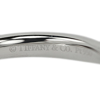 ティファニー ダイヤモンド ハーモニーバンド リング Pt950 ブランド TIFFANY&Co. | ダイアモンド デイリーユース シンプル 上品 かわいい おしゃれ【中古】【SH120768】