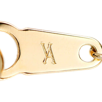 VENDOME AOYAMA Diamond Lure Necklace 0.45ct K18YG Curve Brand VENDOME AOYAMA | 18K Diamond Daily Use Simple Elegant Cute Stylish [Used] [SH120799]