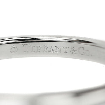 Tiffany Diamond Solitaire Ring 0.33ct Pt950 Solitaire Single Stone 6 Prongs Graded Certificate TIFFANY&amp;Co. | Diamond Elegant Simple Cute Stylish [SH120818]