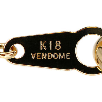 VENDOME AOYAMA Diamond Necklace 0.21ct Pavé Brand VENDOME AOYAMA | 18K Diamond Daily Use Simple Cute Stylish [Used] [SH120842]