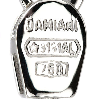 ダミアーニ サファイア ベルエポック ネックレス K18WG クロス 十字架 ブランド DAMIANI | 18金 サファイヤ ダイアモンド 上品 エレガント かわいい おしゃれ【中古】【SH120854】