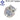 Sapphire pendant top 0.55ct diamond K18WG owl bird animal | 18K sapphire diamond daily use cute stylish [used] [SH120859]