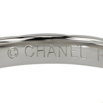シャネル ダイヤモンド 3P マトラッセ リング Pt950 #47 ブランド CHANEL | ダイアモンド 上品 かわいい おしゃれ【中古】【SH121195】