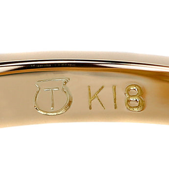 Tasaki Tasaki Pearl Freshwater Pearl Ring K18YG Single Pearl Pear Texture Matte Brand TASAKI | 18K Freshwater Pearl White Pearl Gorgeous Cute Stylish [Used] [SH121244]