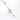 Asplendi Sapphire Necklace 0.75ct Diamond K18WG Butterfly Papillon Flower Multi-way Brand Asplendi | 18K Sapphire Diamond Cute [Used] [SH121588]