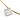 POLA Diamond Omega Necklace 0.42ct K18WG YG Square Check Openwork Reversible Brand POLA | 18K Diamond Elegant Cute Stylish [Used] [SH121635]