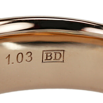 カシケイ ブラウンダイヤモンド メランジェ リング 1.03ct K18PG メンズ ユニセックス ブランド Kashikey | 18金 ブラウンダイアモンド 豪華 ゴージャス かわいい おしゃれ【中古】【SH122422】