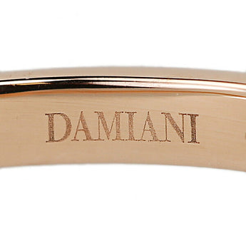 ダミアーニ ダイヤモンド ミヌー フルエタニティ リング K18PG 細め 華奢 ブランド DAMIANI | 18金 ダイアモンド デイリーユース 上品 エレガント かわいい おしゃれ【中古】【SH122434】
