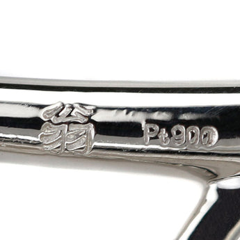 翁淳 ダイヤモンド ブローチ 0.69ct Pt900 透かし 作家 デザイナー | ダイアモンド 上品 エレガント かわいい おしゃれ【中古】【SH122484】