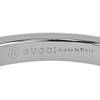 グッチ ダイヤモンド リング K18WG カギ 鍵 キー ブランド GUCCI | 18金 ダイアモンド デイリーユース かわいい おしゃれ【中古】【SH122640】