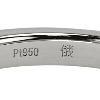 俄 ダイヤモンド リング 0.207ct Pt950 グレード付き 鑑定書 木洩日 KOMOREBI ブランド NIWAKA | ダイアモンド 上品 エレガント かわいい おしゃれ【中古】【SH122692】