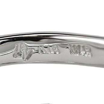 ポンテヴェキオ サファイア リング 0.48ct ダイヤモンド K18WG 花 フラワー 植物 ボタニカル 透かし 重ね付け風 Ponte Vecchio | 18金 サファイヤ ダイアモンド かわいい おしゃれ【中古】【SH122707】