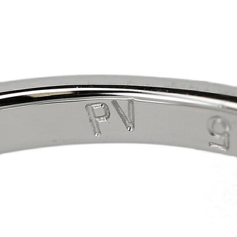 ポンテヴェキオ ダイヤモンド リング 0.45ct K18WG パヴェ スクエア 四角 ブランド Ponte Vecchio | 18金 ダイアモンド デイリーユース シンプル かわいい おしゃれ カジュアル【中古】【SH122719】