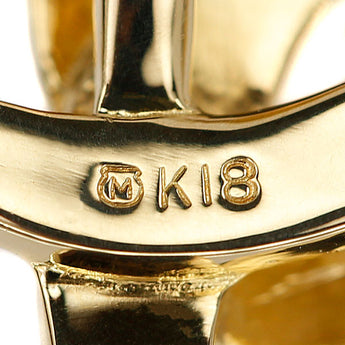 ミキモト ネックレス K18YG 地金のみ 石なし ブランド MIKIMOTO | 18金 デイリーユース シンプル かわいい おしゃれ【中古】【SH122757】