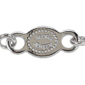 ジョージ・ジェンセン ダイヤモンド ネックレス K18WG ブランド GEORG JENSEN | 18金 ダイアモンド デイリーユース シンプル かわいい おしゃれ【中古】【SH122766】