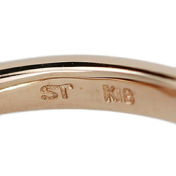 サマンサティアラ ルビー ピンクサファイア リング ダイヤモンド K18PG ハート 透かし Samantha Tiara | 18金 ピンクサファイヤ ダイアモンド デイリーユース かわいい おしゃれ【中古】【SH122800】
