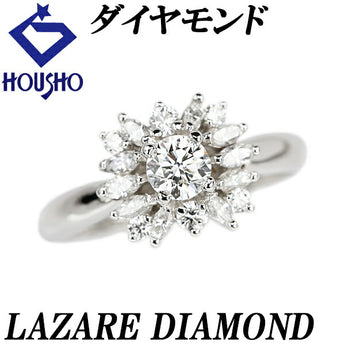 ラザールダイヤモンド　リング 0.30ct Pt900 ブランド LAZARE DIAMOND | ダイアモンド ゴージャス 上品 かわいい おしゃれ【中古】【SH122811】