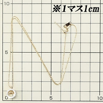 イエローダイヤモンド ダンシングストーン ネックレス 0.378ct K18PG サークル ラウンド 透かし | 18金 ダイアモンド デイリーユース 上品 かわいい おしゃれ【中古】【SH122824】