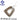 Brown diamond necklace 2.11ct K18WG openwork pave black plating | 18K brown diamond gorgeous cute stylish [Used] [SH122985]
