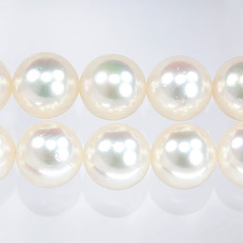 MIKIMOTO Akoya pearl bracelet, K14 white gold, MIKIMOTO double, 2-strand, stackable [Used] [122998]