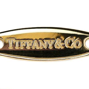 ティファニー ダイヤモンド バイザヤード ネックレス K18イエローゴールド TIFFANY&Co. エルサ・ペレッティ 一粒石【中古】【123025】
