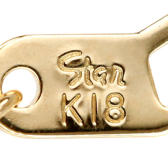 Star Jewelry Diamond Brightest Star Necklace K18 Yellow Gold STAR JEWELRY [Used] [123615]