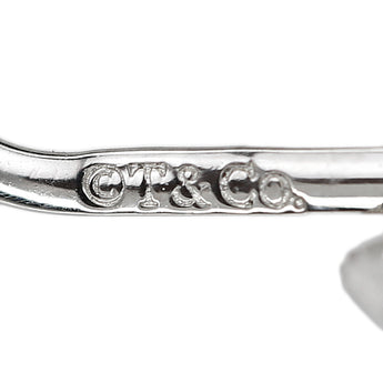 Tiffany Diamond Cruciform Earrings Pt950 TIFFANY&amp;Co. Cross [Used] [123626]