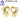 Akoya pearl earrings, K18 yellow gold, matte finish, flower, plant, botanical [Used] [123644]