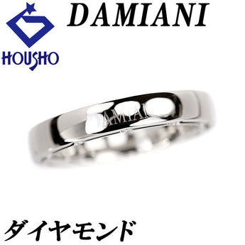 ダミアーニ ダイヤモンド Dサイド リング K18ホワイトゴールド Damiani ブラッド・ピット D.SIDE 【中古】【123651】