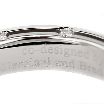 ダミアーニ ダイヤモンド Dサイド リング K18ホワイトゴールド Damiani ブラッド・ピット D.SIDE 【中古】【123651】