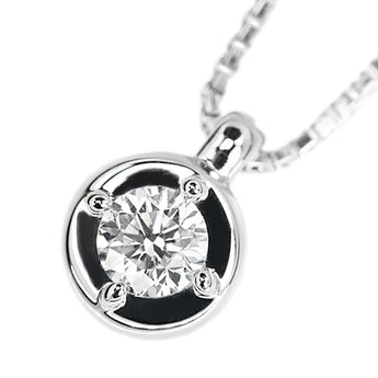 TASAKI Tasaki Pearl Diamond Necklace K18 Yellow Gold K18 White Gold TASAKI 3way Round Circle Round Openwork [Used] [123808]