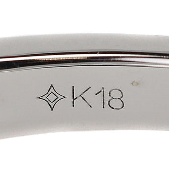 ジーエスティービー タンザナイト リング  K18ホワイトゴールド GSTV ハーフエタニティ【中古】【123864】