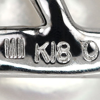 MIKIMOTO PELLITA MIKIMOTO Akoya pearl necklace, diamond, K18 white gold, MIKIMOTO Millennium 2000 [Used] [123869]