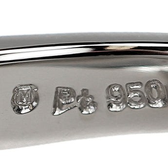 ミキモト 黒蝶真珠(南洋真珠) リング ダイヤモンド Pt950 MIKIMOTO 変形カット ファンシーカット【中古】【124062】