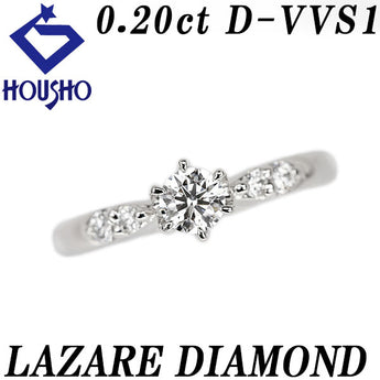 ラザール ダイヤモンド ドリルトン リング  ダイヤモンド Pt950 LAZARE  DORILTON ピンキーリング【中古】【124278】