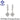 Diamond earrings, diamond, Pt900 [Used] [124283]