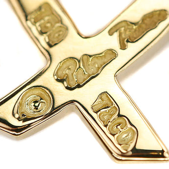 Tiffany Loving Heart Necklace K18 Yellow Gold TIFFANY&amp;Co. Paloma Picasso Metal only No stones [Used] [124310]